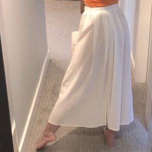 NWT Vintage Lorraine Langlois 100% Cotton High Waist Skirt 10